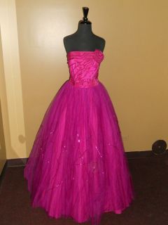 Prom Formal Evening Dress Gown Jasmine Lafee E4087 4 Gorgeous Tulle