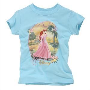 New Disney Little Mermaid Ariel Enchanted Lake T Shirt Large