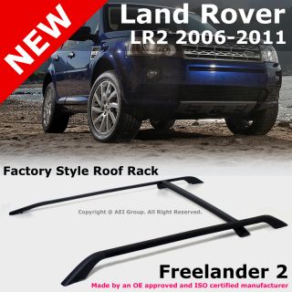 Land Rover Freelander 2 LR2 06 11 Factory Style Black Roof Rack Rails