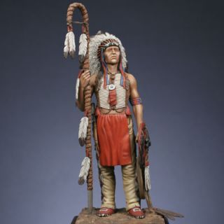 LAKOTA Sioux Warrior 1860 1870 Metal Modeles Kit