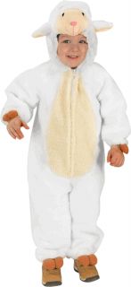 Toddlers Loveable Lamb Cute Halloween Costume 2T