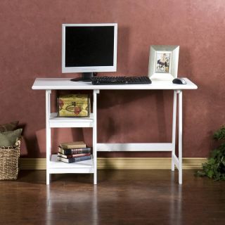 Langston White Desk Home Computer Desk Study HO9146 New