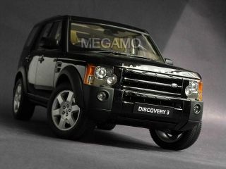 18 Autoart Land Rover Discovery 3 Black 74802