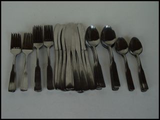 54 PC Vintage Imperial Stainless Steel Flatware
