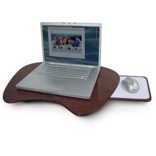 Laptop Cooling Pad Pads Desktop Computer Cherry Wood Lap Desk