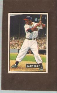 1951 Bowman 151 Larry Doby Indians VGEX