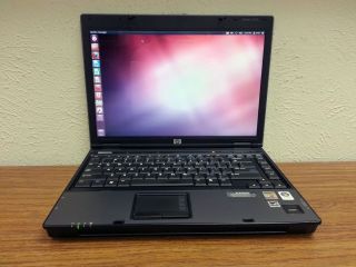 HP Compaq 6515b Laptop AMD Turion 64 X2 1 6GHz 40GB 1GB Ubuntu