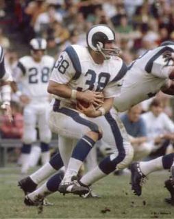 Larry Smith 1969 Los Angeles Rams Football Photo