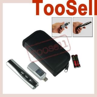 USB Wireless Presentation Laser Pointer Remote Pen US New