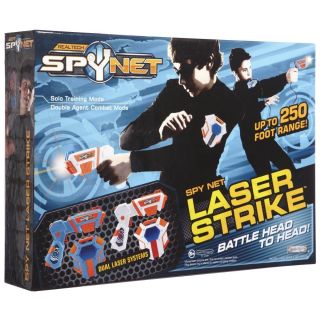 NEW Spy Net LASER STRIKE Lazer Tag Guns Dueling System 2 Player Dual