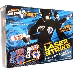 New Spy Net Laser Strike Lazer 2 PK Blaster Gun System