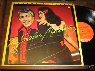 Johnny Martinez 70s Latin Pop LP Salsa Machine 1977 USA