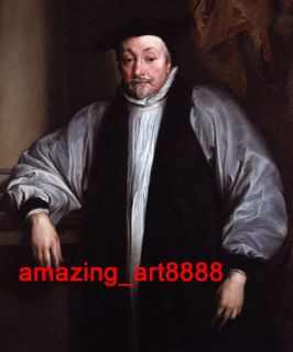 Oil Painting William Laud Archbishop of Canterbury