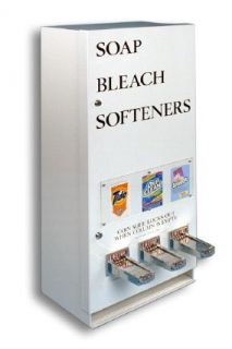 394 Soap Vending Machine Laundry Supply Soap Bleach Dryer