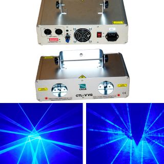 200mW 450nm Blue DJ stage laser Light show equipment with DMX function