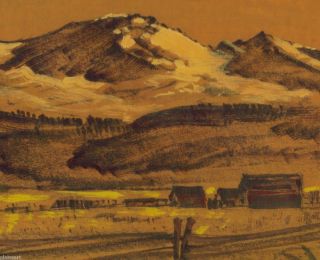 Paul Lauritz California Colorado Landscape 