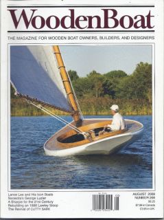 Wooden Boat Magazine Lance Lee Lawley Sloop Cutty Sark