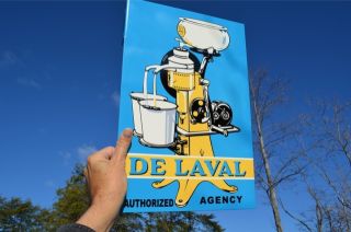 Old Style de Laval Cream Milk Separator Dairy Farm Country Store Sign