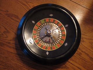 Rottgames Vintage Roulette Wheel 1930s Bakelite Home Use
