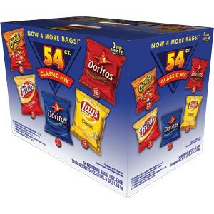Frito Lays Classic Variety Chips 50 Bags
