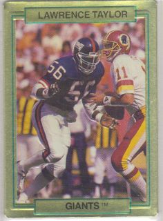 Lawrence Taylor Giants 1989 Hi Pro Metal Cards 20 Action Packed