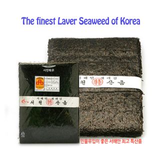 100 Sheets Korean Seaweed Laver for Sushi Gimbap Nori