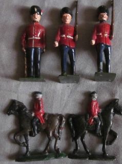 Jo Hill Co Lead Figures Made in England Qty 5 Lot 3