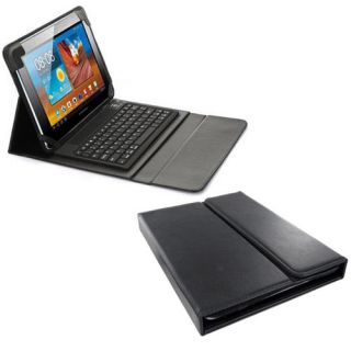 Bluetooth Keyboard Leather Folding Case for Samsung Galaxy Tab 10 1