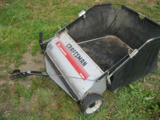  Craftsman 32 inch Lawn Sweeper
