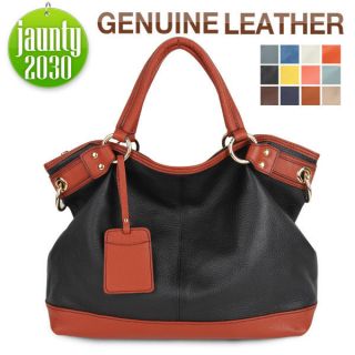 JAUNTY2030★NEW Genuine Leather Purses Handbags Hobo Totes