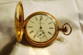 Waltham 15 Jewel Pocket Watch Keystone Case