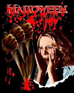 Halloween 27 x 40 Movie Poster Jamie Lee Curtis C