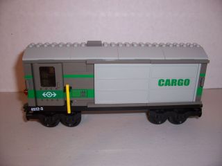 Lego Railroad Cargo Train Box Car from Set 4512