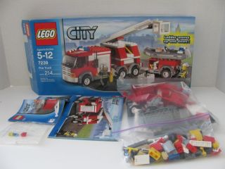 Lego City Emergency Rescue Fire Truck 7239