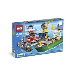 Lego New Set 4645 Harbor   Factory Sealed, Dock, Crane, Cargo, Ship