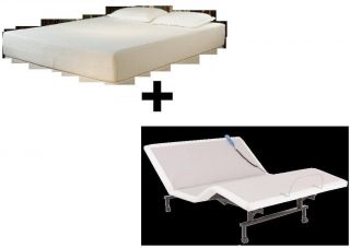 Leggett Platt ShipShape Adjustable Bed 8 Embrace Memory Foam Mattress