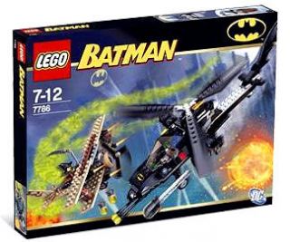 Lego Batman Set 7786 Batcopter Chase for The Scarecrow