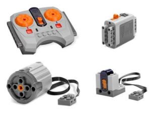 Lego Power 8879 Remote 8882 XL Motor O 8884 IR Receiver