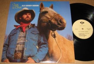 CHRIS LEDOUX Old Cowboy Heroes ACS RARE private US 1981 LP RODEO