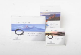 Lee Filters Foundation Kit ND Graduated Soft Set Wide Angle Adapter