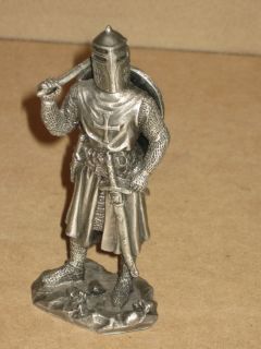Leonardo Collection Legends and Dreams Medieval Knight Pewter Figure