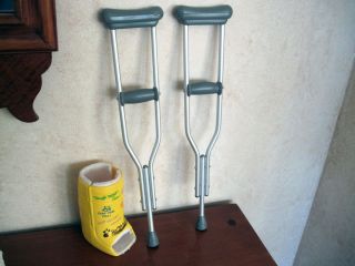 American Girl Crutches and Leg Cast from Feel Better Kit