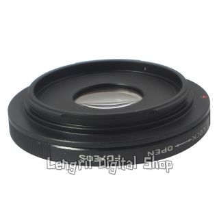 Lens Adapter Canon FD Lens to EOS Adapter Optic Glass