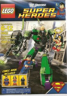 Lego Super Heroes Superman vs Power Armor Lex 6862 DC Universe Set New