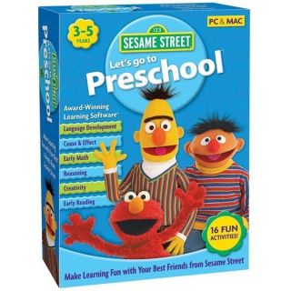 New Nova Sesame Street Lets Go to Preschool for PC Mac 727298405705