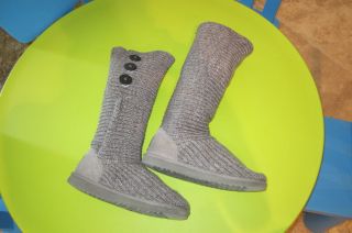UGG Australia Cardigan Cardy Slouch Boots in Gray 7