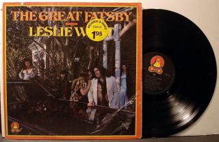 Leslie West The Great Fatsby 75 w Mick Jagger Corky Laing in Shrink M