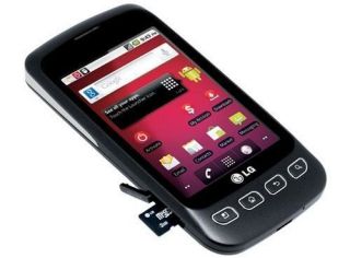LG Optimus V Black Virgin Mobile Smartphone Rooted Custom ROM Flashed
