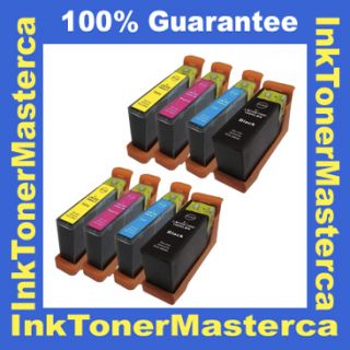 8pk Lexmark 100XL Ink for S305 Pro805 Pro705 Pro205