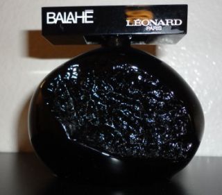 Leonard Paris Balahe Empty 1 65 oz Perfume Bottle Collectors